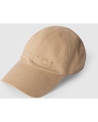 Gucci - Canvas Baseball Hat With Print - Lyst