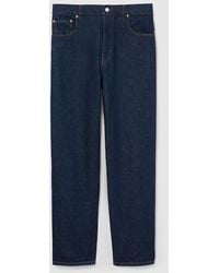 Gucci - Slim Fit Denim Pant With Logo Detail, Ready-To-Wear - Lyst