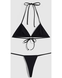 Gucci - Stretch Jersey Bikini With Interlocking G - Lyst