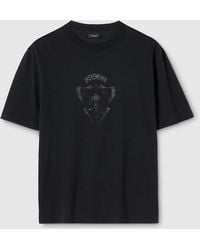 Gucci - Cotton Jersey T-Shirt With Devoré Detail - Lyst