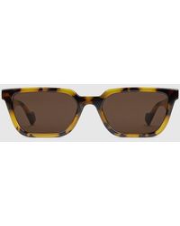 Gucci - Cat-eye Shaped Frame Sunglasses - Lyst