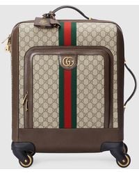 Gucci - Valise À Roulettes Savoy Taille Cabine - Lyst