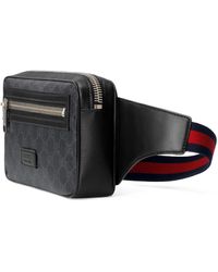 black gucci side bag