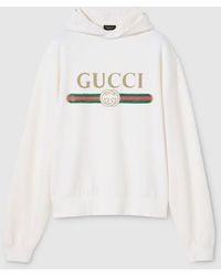 Gucci - Cotton Jersey And Cashmere Sweatshirt - Lyst