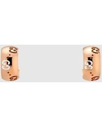 Gucci - Pendientes De Aro Icon De 18 Ct Con Gg - Lyst