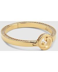 Gucci - Blondie Crystal Bangle Bracelet - Lyst