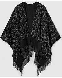 Gucci - Capa De Jacquard De Lana Con Gg - Lyst