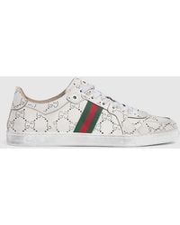 Gucci - Stretch Low-Top Trainer, Uk - Lyst
