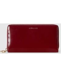 Gucci - Zip Around Wallet With Bamboo - Lyst