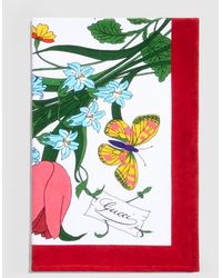 Gucci - Printed Cotton Terrycloth Beach Blanket - Lyst
