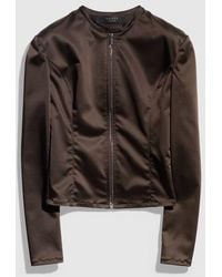Gucci - Stretch Acetate Duchesse Jacket, Size 44 It, Ready-To-Wear - Lyst