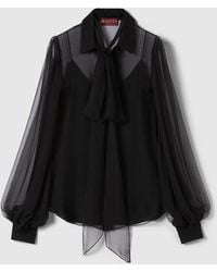 Gucci - Silk Chiffon Shirt - Lyst