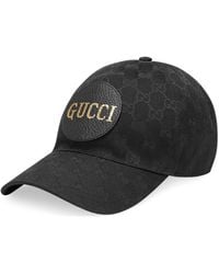 Gucci Honkbalpet Met GG Logo - Zwart