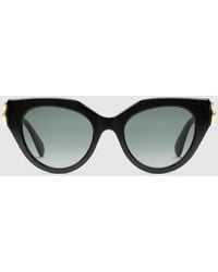 Gucci - Sonnenbrille In Katzenaugenform - Lyst