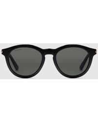 Gucci - Round-frame Sunglasses - Lyst