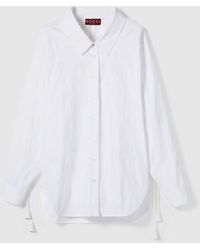Gucci - Cotton Floral Jacquard Shirt With Tie, Ready-To-Wear - Lyst