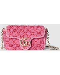 Gucci - Gg Marmont Mini Shoulder Bag - Lyst