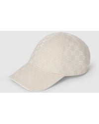 Gucci - Gg Cotton Canvas Baseball Hat - Lyst