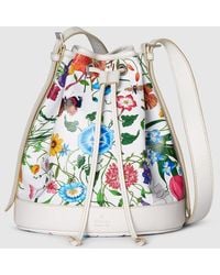 Gucci - Venice Small Bucket Bag, Fabric - Lyst