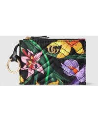 Gucci - Gg Marmont Zip Key Pouch - Lyst
