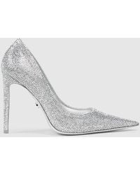 Gucci - Donna Crystal Pump, Metal - Lyst