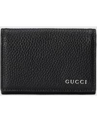 Gucci - Long Card Case Wallet With Logo - Lyst
