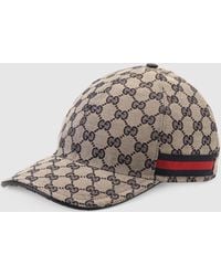 Gucci - Original GG Canvas Baseball Hat With Web - Lyst