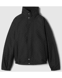 Gucci - Veste Zippée Réversible En Coton Indéchirable Gg, Taille - Lyst