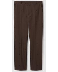 Gucci - Gg Houndstooth Wool Jacquard Pant, Ready-To-Wear - Lyst