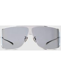 Gucci - Mask Frame Sunglasses - Lyst