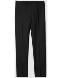 Gucci - Wool Blend Twill Trousers - Lyst
