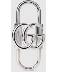 Gucci - Key Chain With Double G - Lyst
