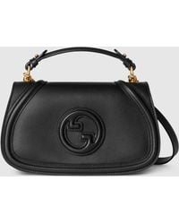 Gucci - Blondie Medium Top Handle Bag, Leather - Lyst