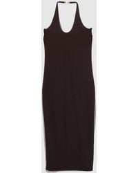 Gucci - Viscose Crêpe Jersey Dress With Horsebit, Size Xl, Ready-To-Wear - Lyst