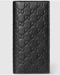 Gucci - Gg Emblem Long Wallet - Lyst