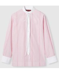 Gucci - コットン フィルクーペ シャツ, ピンク, ウェア - Lyst