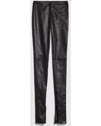 Gucci - Light Stretch Leather Skinny Pants - Lyst