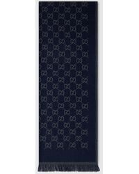 Gucci - Reversible Wool Jacquard Scarf - Lyst