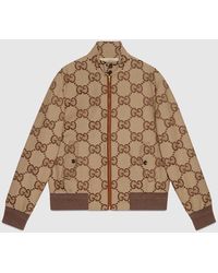 Gucci - Jumbo GG Canvas Jacket - Lyst