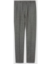 Gucci - Pantalon En Laine Moulinée, Taille - Lyst