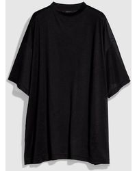 Gucci - Oversize Light Silk Jersey T-Shirt - Lyst
