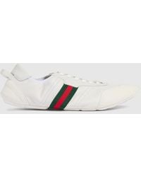 Gucci - Flex Sneaker, Leather - Lyst