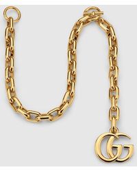 Gucci - Double G Charm Belt - Lyst