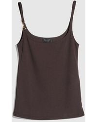 Gucci - Viscose Crêpe Jersey Top With Horsebit, Size L, Ready-To-Wear - Lyst