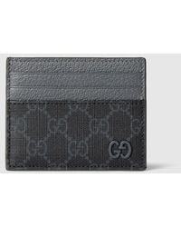 Gucci - Trim Gg Card Case - Lyst