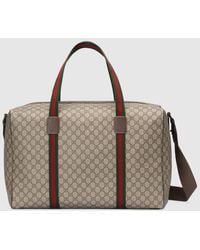 Gucci - Maxi Duffle Bag With Web - Lyst