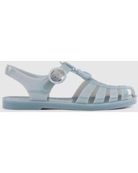 Gucci - Sandal With Double G, Rubber - Lyst