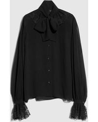 Gucci - Light Silk Georgette Shirt - Lyst