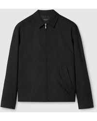 Gucci - Gg Wool Zip Jacket - Lyst
