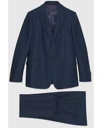 Gucci - GG Wool Suit - Lyst